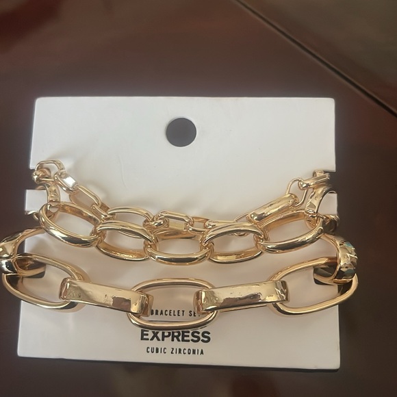 3 layer gold bracelets - Picture 4 of 4